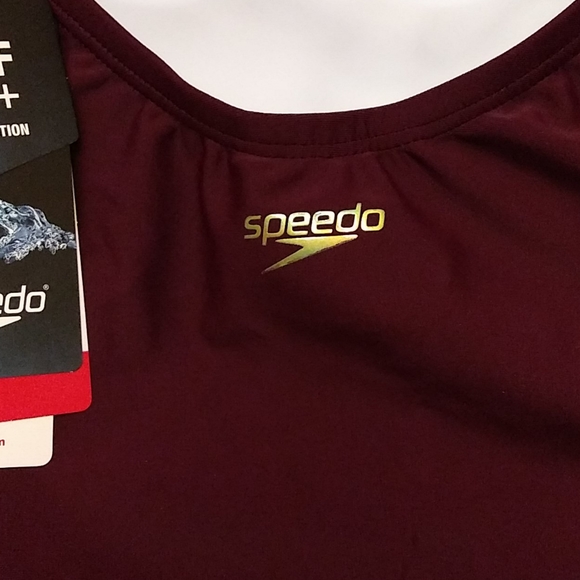 Speedo Tie Front One PieceSwimsuit Sz 8 - Picture 9 of 14